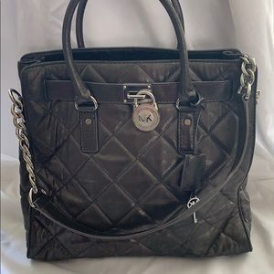 Michael lord Hamilton gunmetal large tote